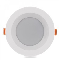Faretto LED circolare da incasso 9W 1260Lm 2700ºK Antiriflesso