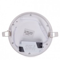 Piastra LED 12W 860Lm 6000ºK Custodia circolare personalizzata