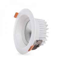 Faretto LED circolare da incasso 7W 980Lm 2700ºK Antiriflesso