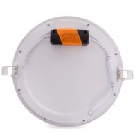 Piastra LED 20W 1498Lm 2700ºK Custodia circolare personalizzata