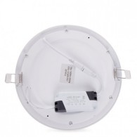 Piastra LED 18W 1409Lm 4200ºK Custodia circolare personalizzata