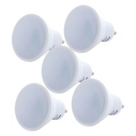 Confezione da 5 Lampadine LED GU10 6W 468Lm 2700ºK 40.