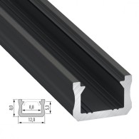 Profilo Alluminio Tipo X 2,02M