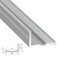 Profilo Alluminio Tipo E 2,02M