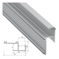 Profilo Alluminio IPA12 2,02M