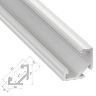 Profilo Alluminio Tipo C 2,02M