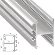 Profilo Alluminio Tipo DOPIO 2,02M