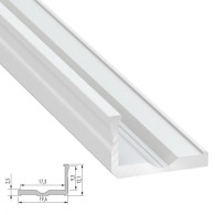 Profilo Alluminio Tipo F 2,02M