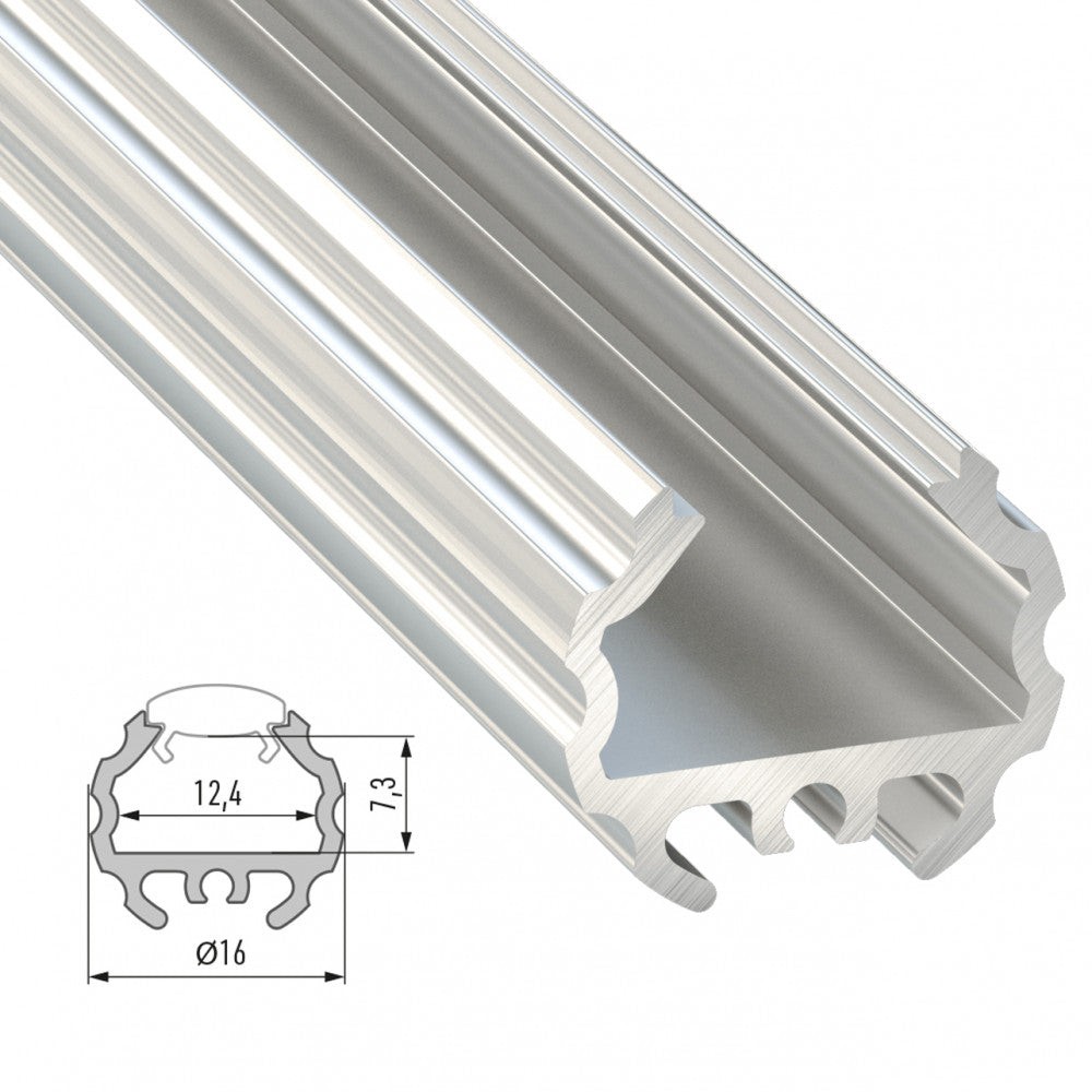 Profilo Alluminio Tipo MICO 2,02M