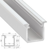 Profilo Alluminio Tipo G 2,02M