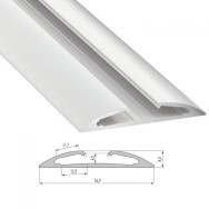 Profilo Alluminio Tipo RETO 2,02M