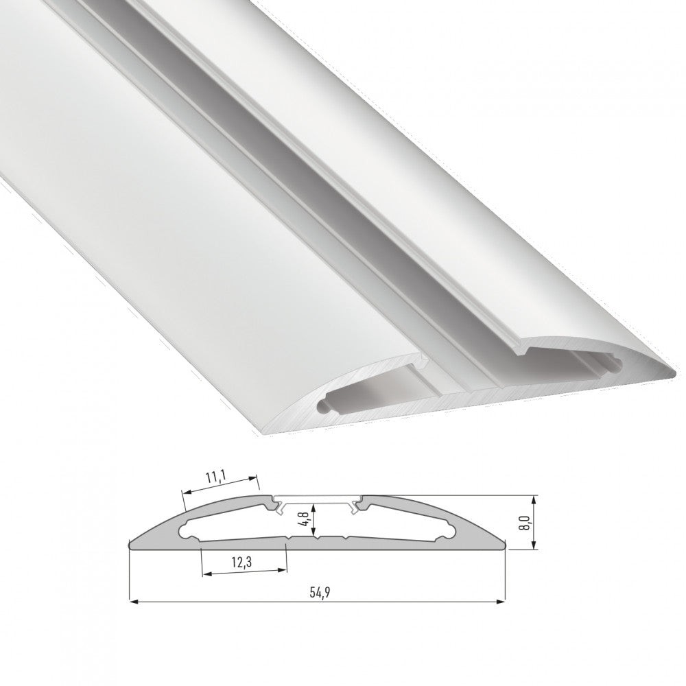 Profilo Alluminio Tipo RETO 2,02M Profilo Alluminio Tipo RETO 2,02M