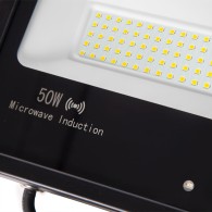 Proiettore LED 50W 6000Lm 4200ºK IP65 Rilevatore di movimento