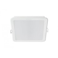 PHILIPS MESON Downlight LED Quadrato da Incasso Bianco 13W