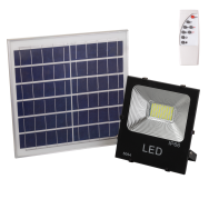 Proiettore LED 50W 5.000Lm 4000ºK Sensore solare 50W + Pannello