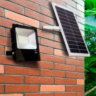 Proiettore LED 50W 5.000Lm 4000ºK Sensore solare 50W + Pannello