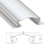 Profilo Alluminio VEDA 2,02M