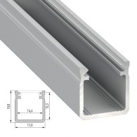 Profilo Alluminio Tipo Y 2,02M