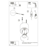 Lampada Da Soffittoiera "Orbis"