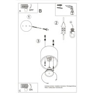 Lampada Da Soffittoiera "Orbis"