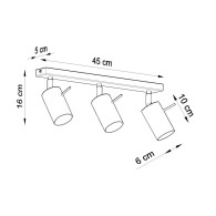 Lampada Da Soffittoiera "Ring-1"