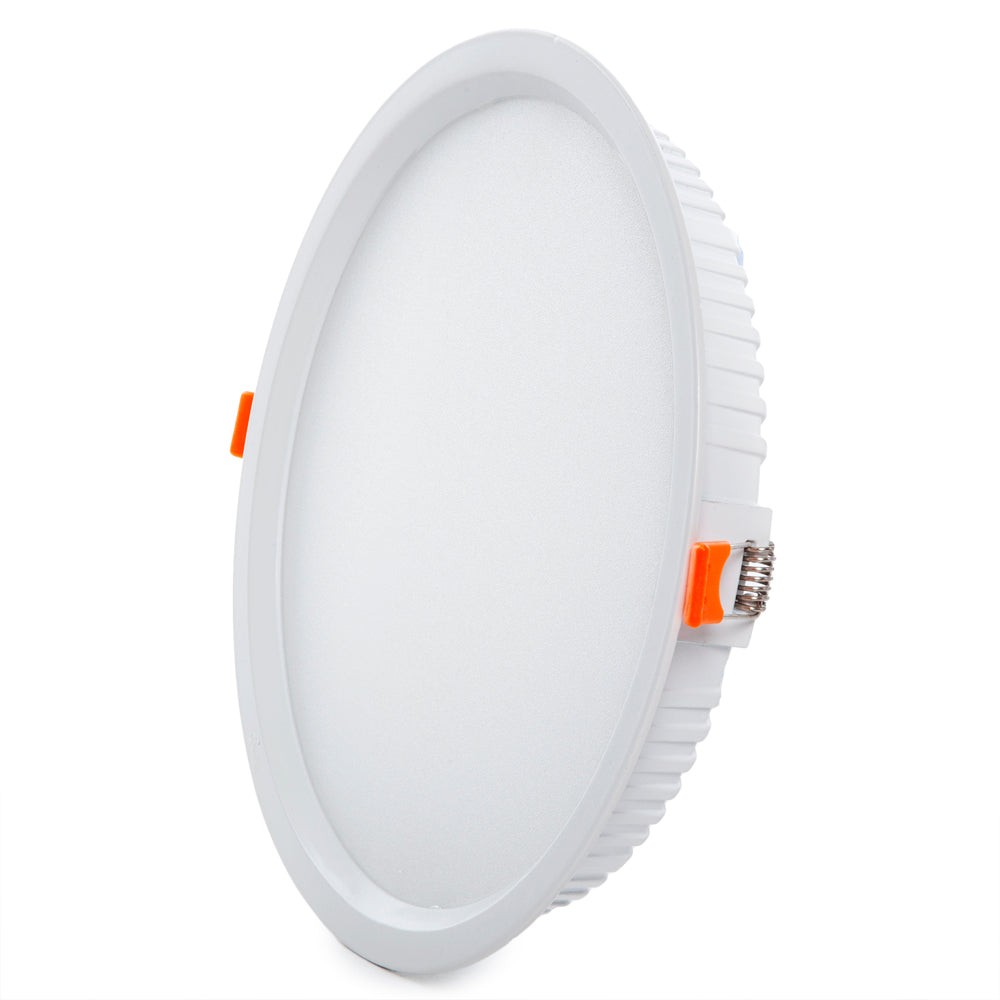 Faretto LED da incasso 32W 2695Lm 2700ºK Circolare UGR19 50. Faretto LED da incasso 32W 2695Lm 2700ºK Circolare UGR19 50.