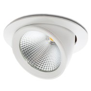 Faretto LED da incasso 40W 3760Lm 2700ºK Orientabile UGR17