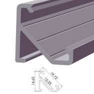 Profilo Alluminio Tipo ECO P03 1,00M