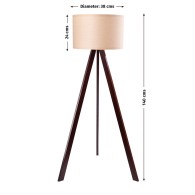 Lampada da pavimento "Kano"