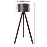 Lampada da pavimento "Kano"