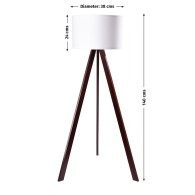 Lampada da pavimento "Kano"