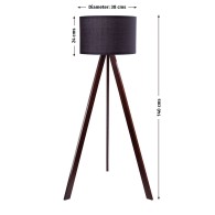 Lampada da pavimento "Kano"