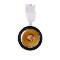 Faretto da binario a LED 22W 1853Lm CRI85 2700ºK Monofase