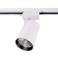 Faretto da binario a LED 22W 1853Lm CRI85 2700ºK Monofase