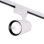 Faretto da binario a LED 30W 2527Lm CRI85 2700ºK Monofase