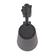 Faretto da binario a LED 15W 1264Lm CRI85 2700ºK Monofase