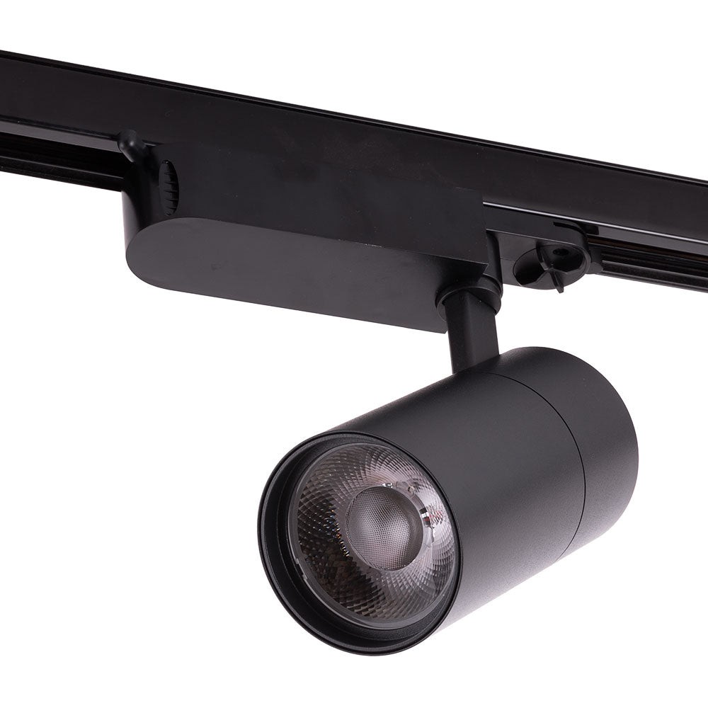Faretto da binario LED 30W 2527Lm CRI90 2700ºK Trifase 40. Faretto da binario LED 30W 2527Lm CRI90 2700ºK Trifase 40.