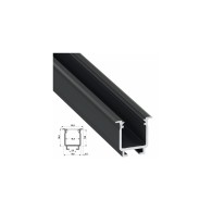 Profilo Alluminio Tipo W 2,02M