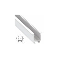 Profilo Alluminio Tipo W 2,02M