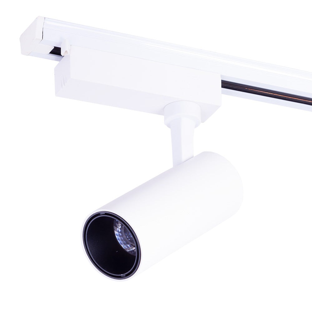 Faretto LED da Binario 20W 2000Lm CRI85 4200ºK Lumiastra Faretto LED da Binario 20W 2000Lm CRI85 4200ºK Lumiastra