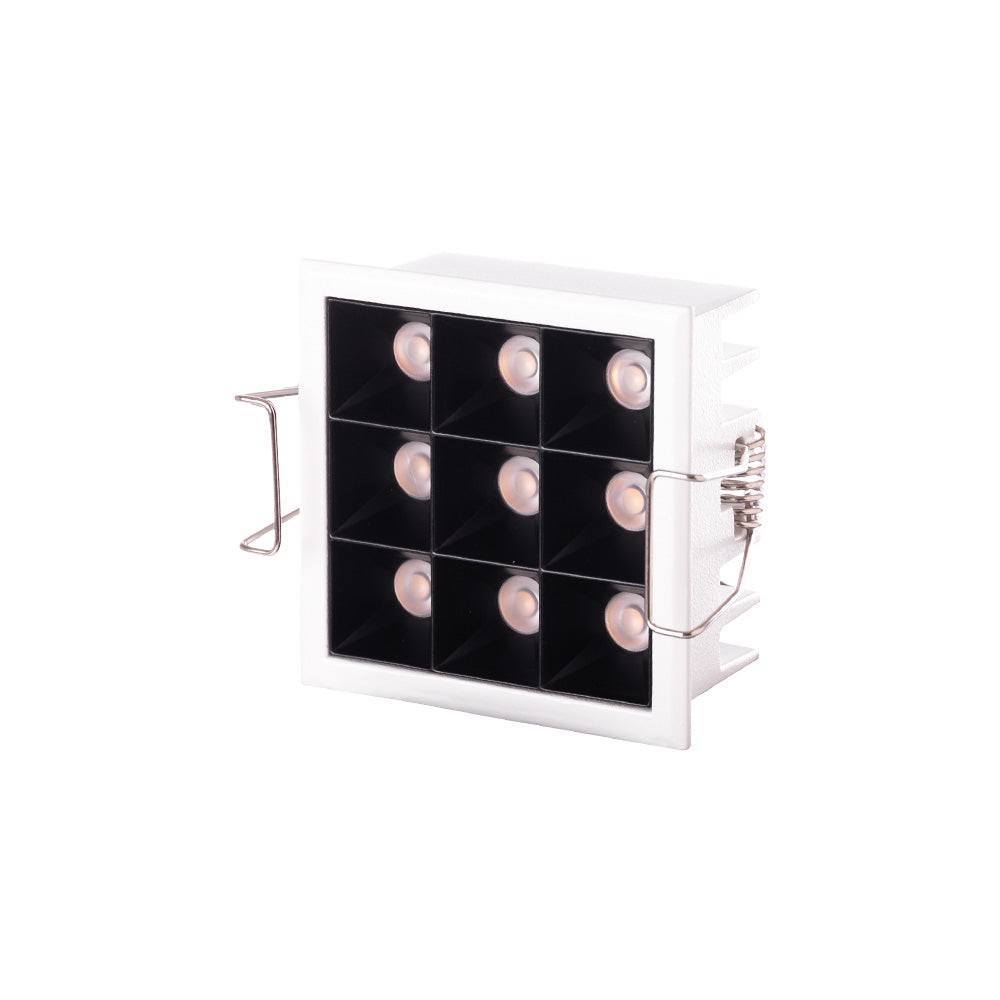 Faretto LED da incasso 10W 648Lm 2700ºK Rettangolare PRO