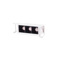 Faretto LED da incasso 4W 288Lm 2700ºK Rettangolare PRO SMD3030