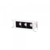 Faretto LED da incasso 4W 288Lm 2700ºK Rettangolare PRO SMD3030