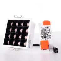 Faretto LED da incasso 15W 1079Lm 2700ºK Rettangolare PRO
