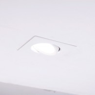 Faretto LED da incasso 7W 589Lm 2700ºK Rettangolare Inclinabile