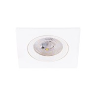 Faretto LED da incasso 7W 589Lm 2700ºK Rettangolare Inclinabile