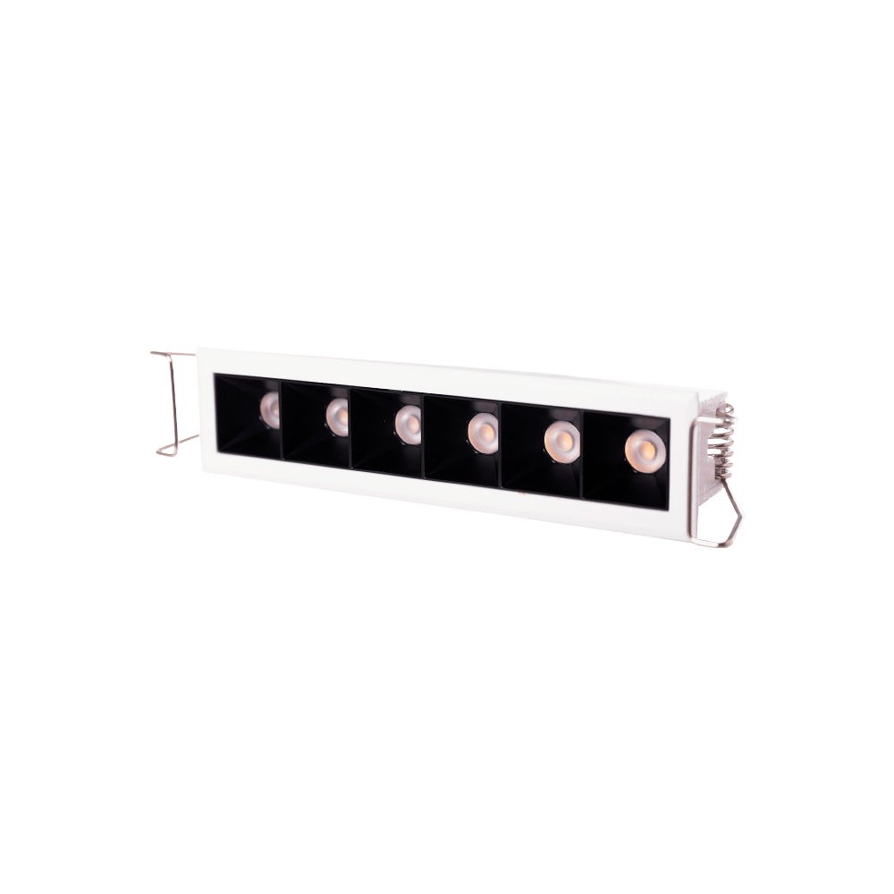 Faretto LED da incasso 8W 575Lm 2700ºK Rettangolare PRO SMD3030
