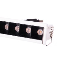 Faretto LED da incasso 15W 1079Lm 2700ºK Rettangolare PRO