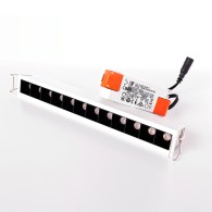 Faretto LED da incasso 15W 1079Lm 2700ºK Rettangolare PRO