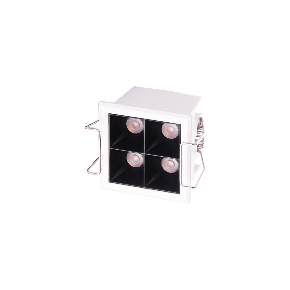Faretto LED da incasso 5W 360Lm 2700ºK Rettangolare PRO SMD3030